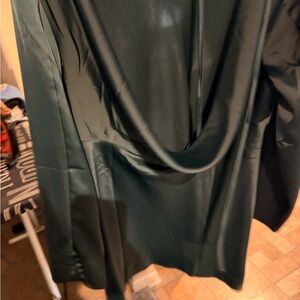 Banana Republic Dark Green Midi Dress